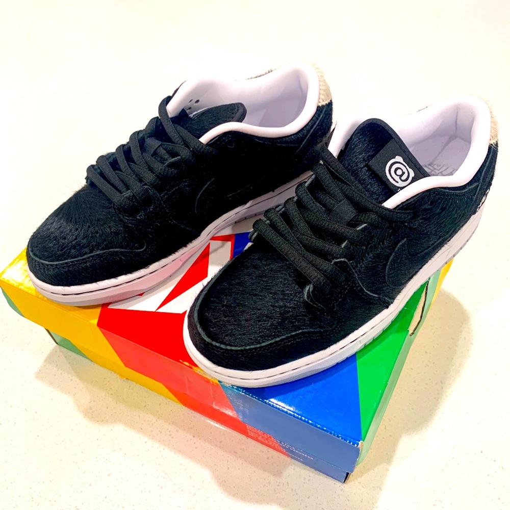 Authentic Nike SB Dunk Low Pro Bearbrick size 13 kids